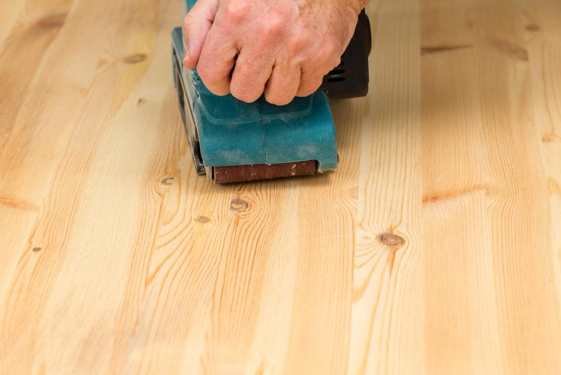 This is a picture of a sanding.